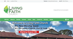 Desktop Screenshot of livingfaithtradition.com